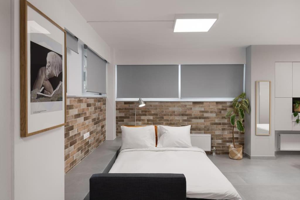Stylish Studio Downtown Atene Esterno foto